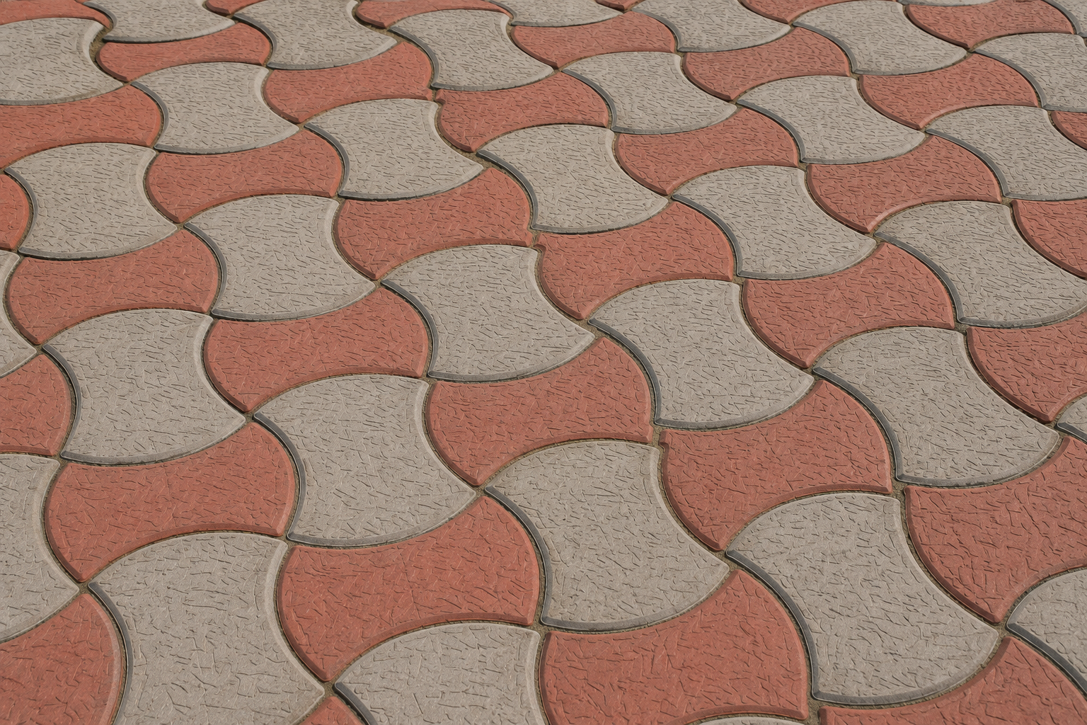 Zig Zag Paver Block
